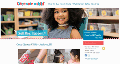 Desktop Screenshot of onceuponachildjacksonmi.com