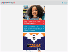 Tablet Screenshot of onceuponachildjacksonmi.com